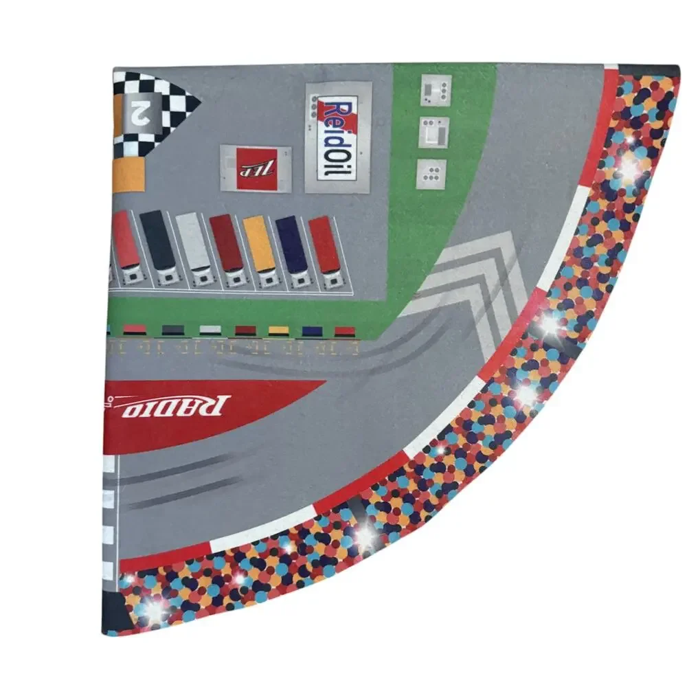 Radio Flyer 500 Super Speedway Ride On Toy Round About Play Mat Reid Oil for Kid